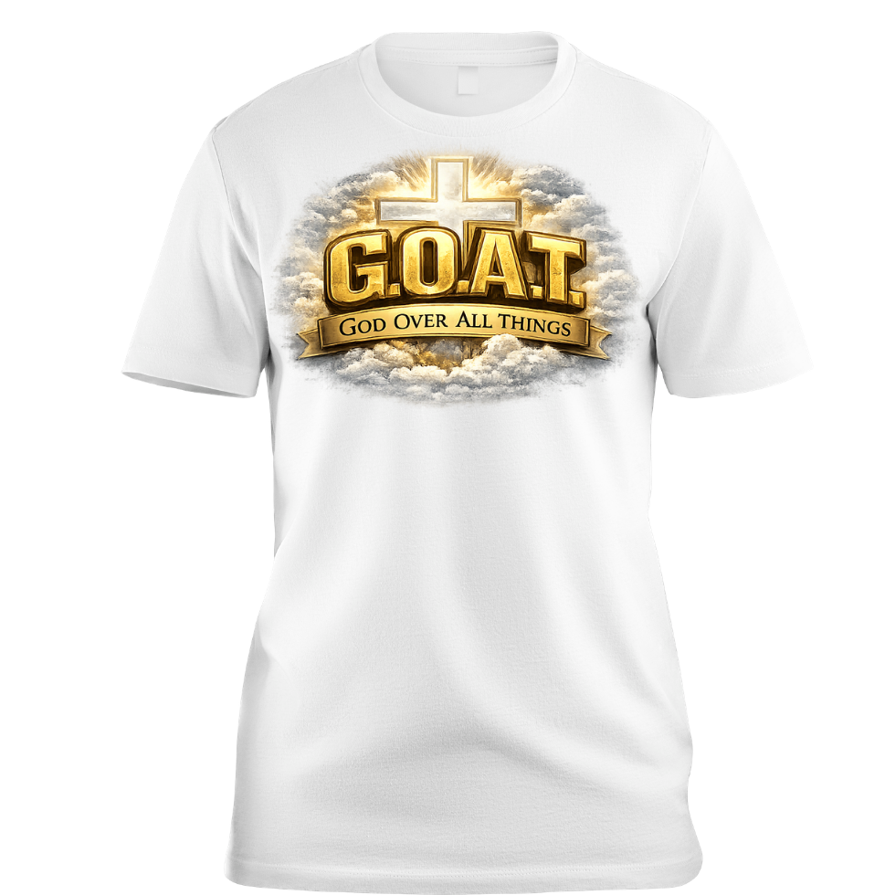 G.O.A.T.-God Over All Things T-Shirt