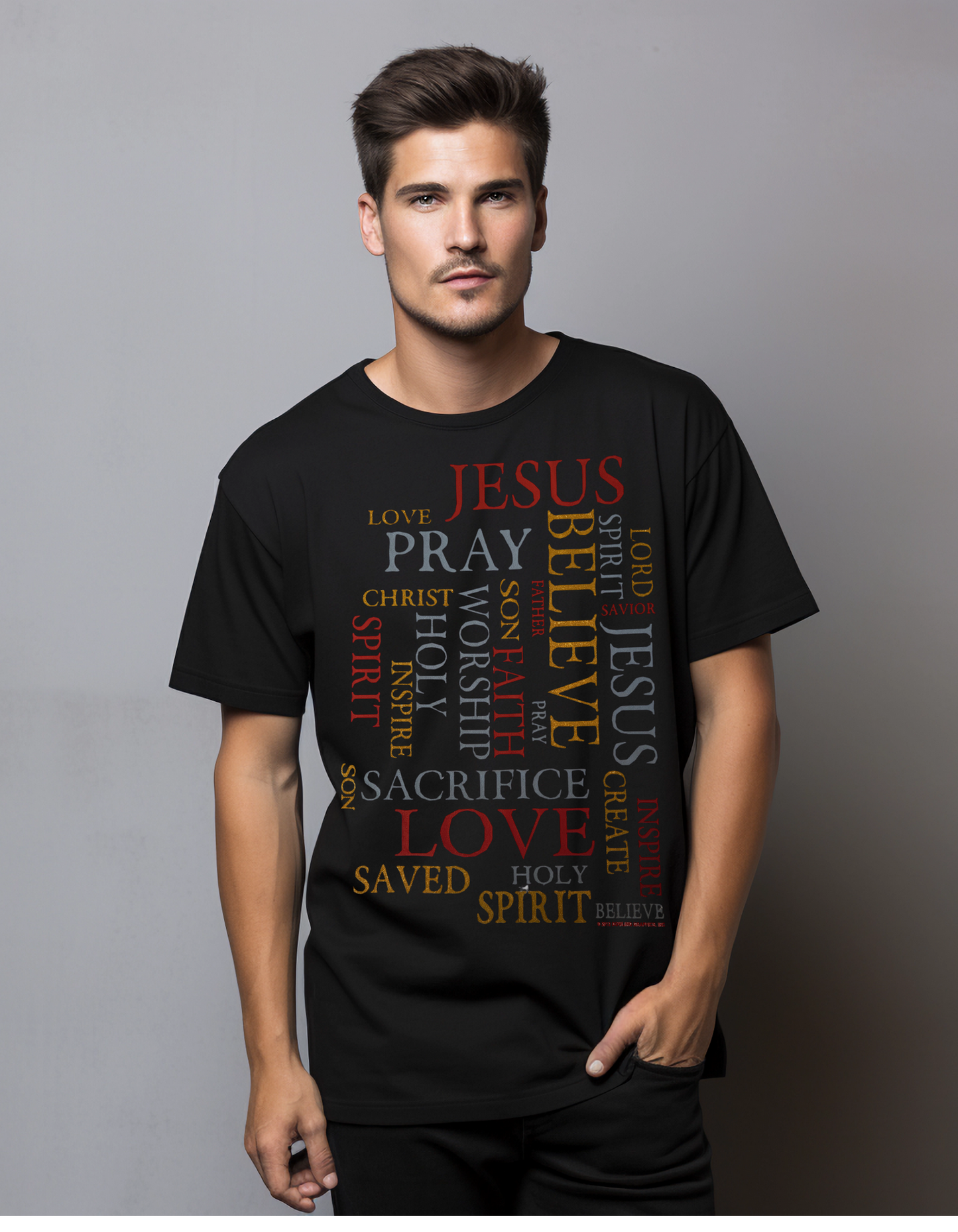 Jesus, Pray, Love, Respect, Live